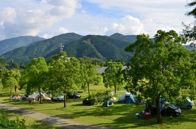 Misato no mori camp site Gardenplace